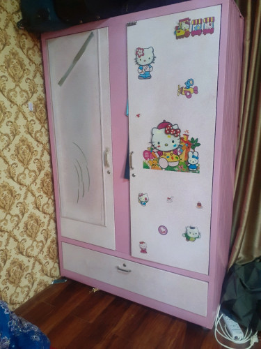 Metal wardrobe