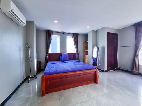 Doun Penh area | Service apartment 1 bedroom with lift for rent near US embassy
