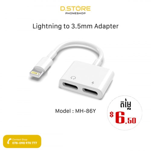 2 in 1 Lightning Headphone - Model : MH-86Y