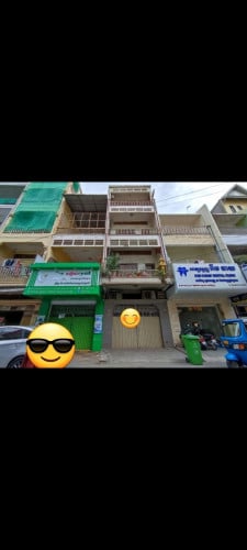 ផ្ទះល្វែង ម្ចាស់ផ្ទាល់ (4 ជាន់) ជិត YES KTV ម្តុំបាក់ទូក