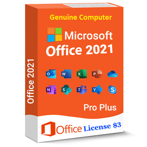 ដំឡើងនិងដាក់ License Office 2021 Pro Plus ពីចម្ងាយ