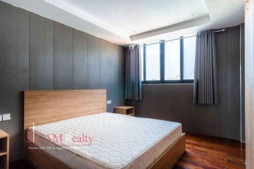 Riverside area| Modern style 2 bedrooms serviced apartment for rent| Private balcony