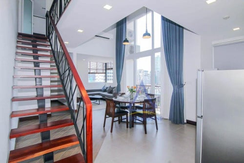 TTP area | Modern & Duplex style 2-bedrooms with pool for nearby Russian market