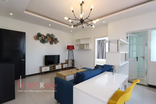 Wat Phnom area| Luxury 1 bedroom apartment for rent