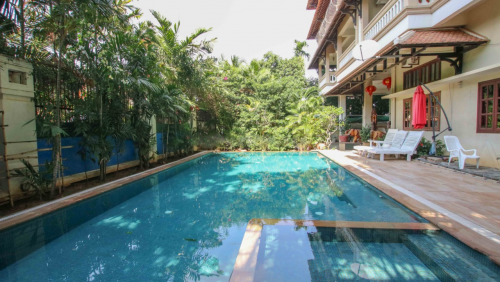Services apartment 2 Bedrooms with swimming pools for rent at Toul Kork