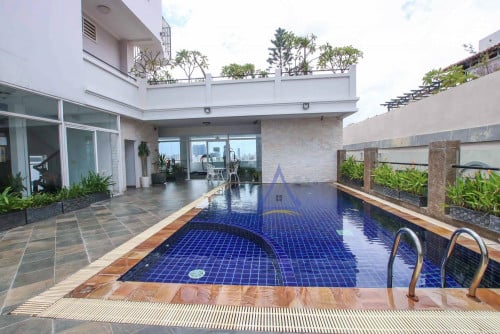 TTP area | Service apartment 2 bedrooms with gym and pools for rent near Russian market