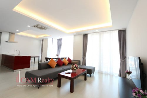 프놈펜 아파트 렌트 BKK1 area| Very nice 3 bedrooms serviced apartment for rent