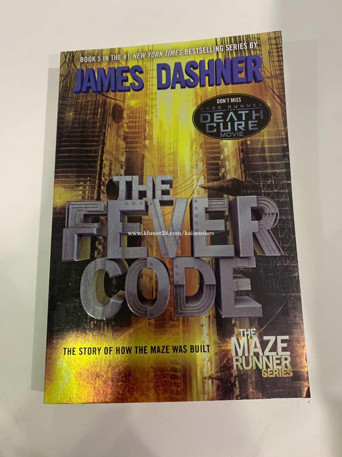 The Maze Runner Book Series Fever Code in Phnom Penh, Cambodia on