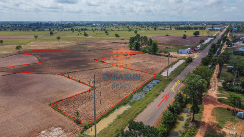 ដីលក់នៅជិតផ្សារក្របីរៀល, សៀមរាប/Land for Sale in Krabei Riel, Siem Reap 