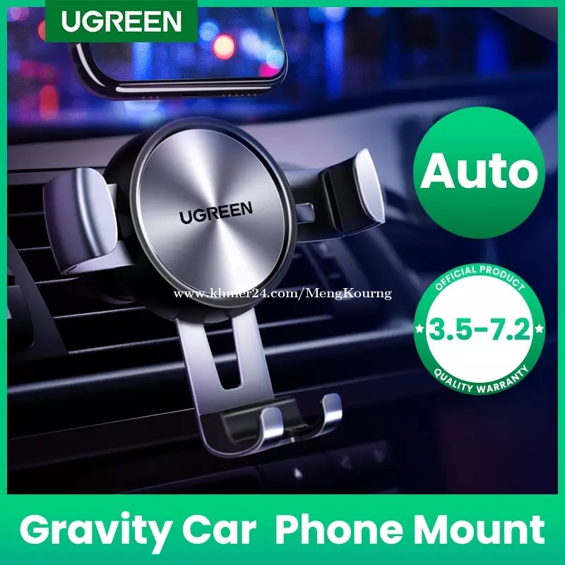 UGREEN Gravity Drive Air Vent Mount Phone Holder 50564 price $10
