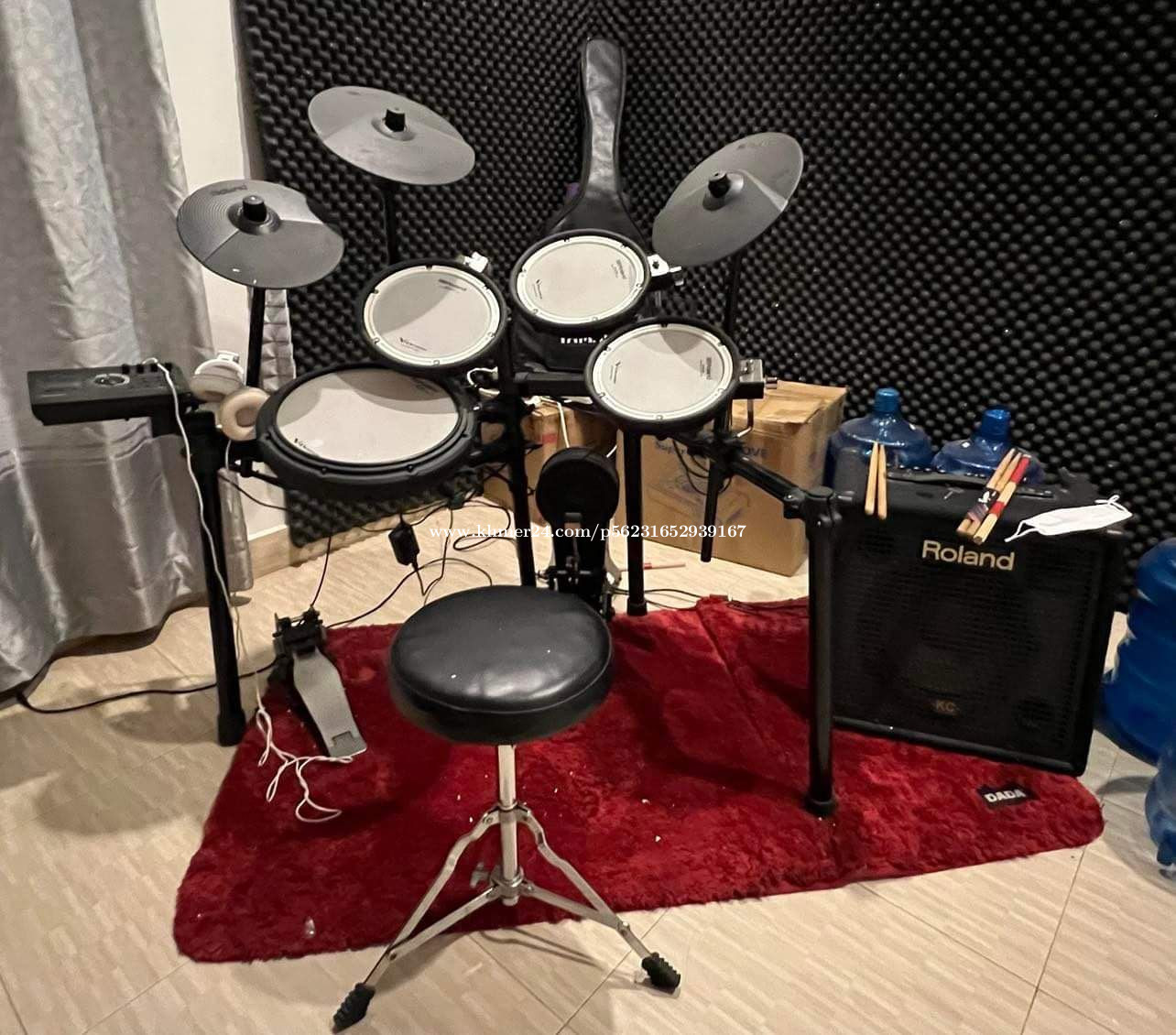 Roland TD17KV Digital Drum Set + Amplifier Price 1100.00 in Phnom Penh, Cambodia jim
