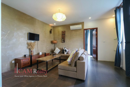 Wat Phnom area| 1 bedroom serviced apartment for rent| Rooftop Jacuzzi