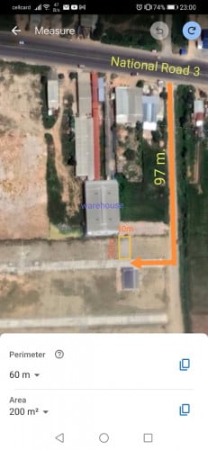 Urgent Sale Dis. 4,100$ : Good place.  Km 41 on Road No 3. Close with main road and Factory