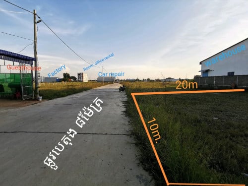 Urgent Sale Dis. 4,100$ : Good place.  Km 41 on Road No 3. Close with main road and Factory
