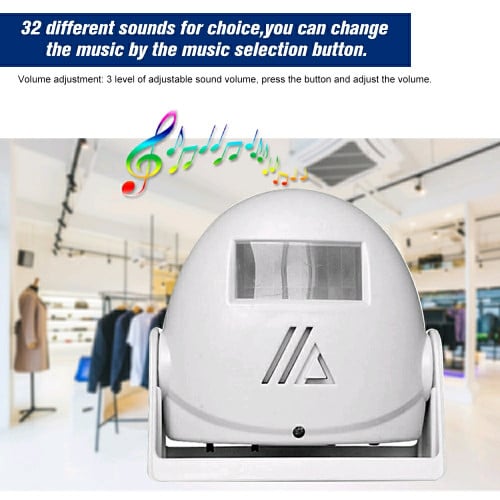 Welcome sensor for your shop