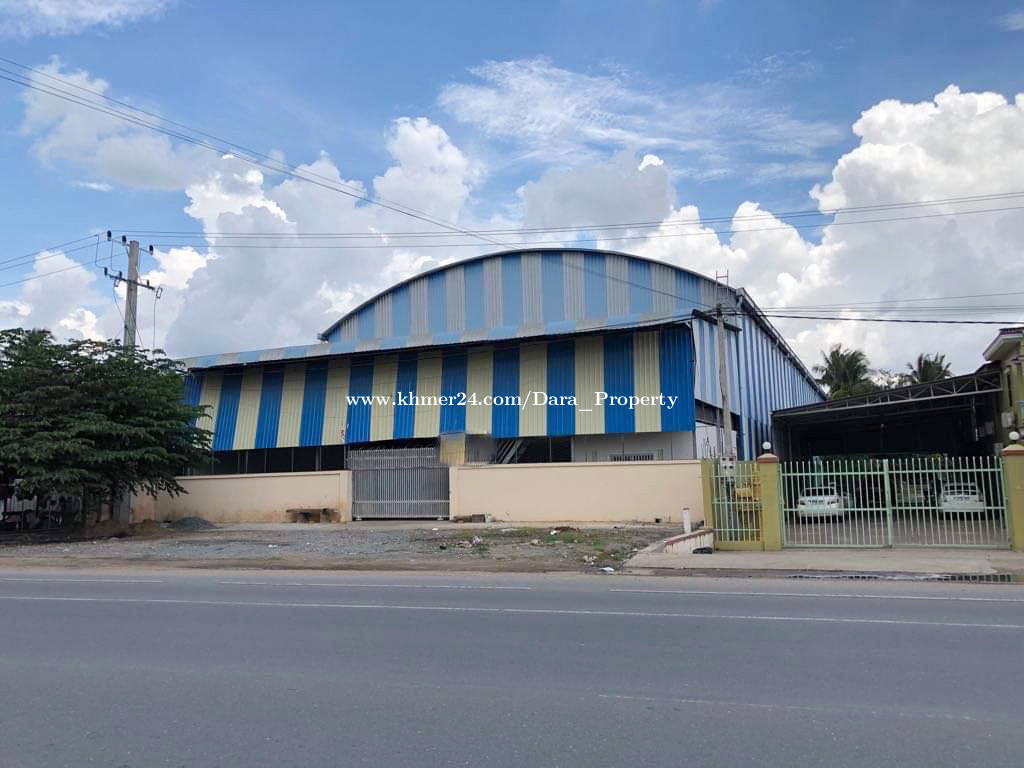 ឃ្លាំងសម្រាប់ជួលនៅច្បារអំពៅ / Ware house for rent in Chbar Ampov Price