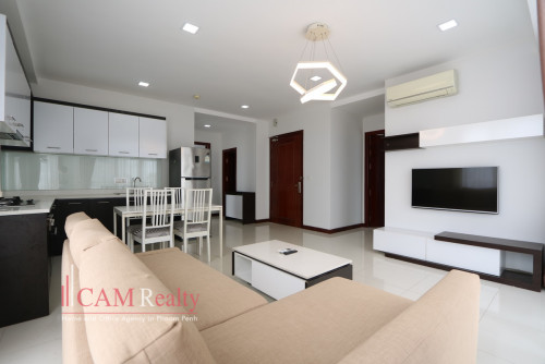 Modern style 2 bedrooms serviced apartment available for rent
