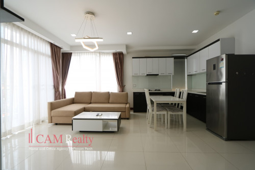 Modern style 2 bedrooms serviced apartment available for rent