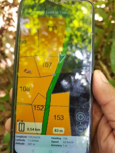 ដីលក់នៅអារ៉ែង តំបន់ទេសចរណ៍ធម្មជាតិ