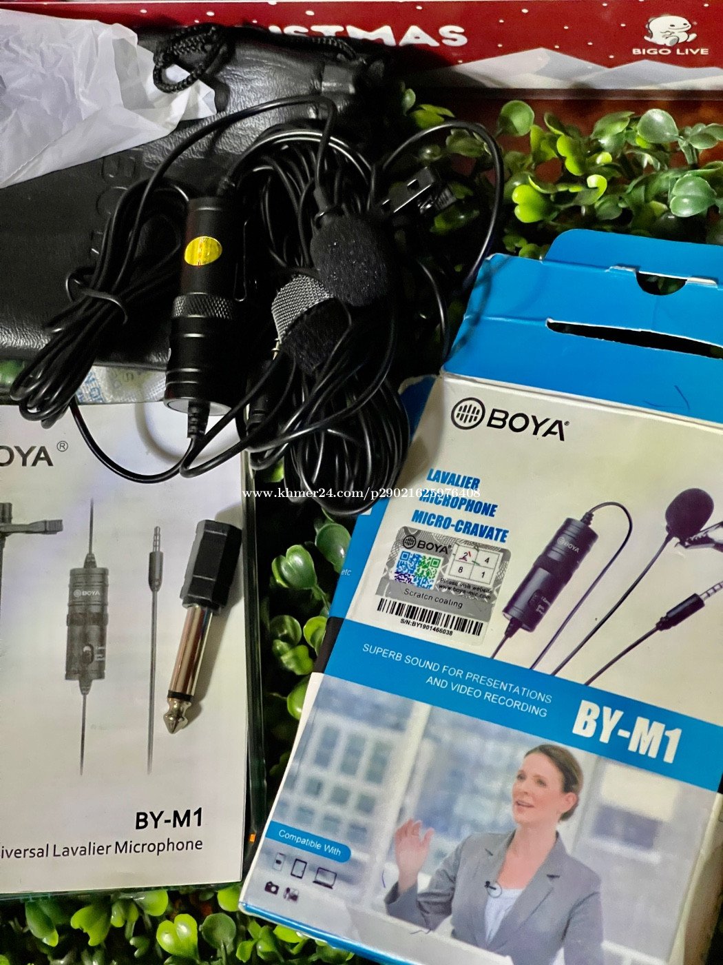 Mic ខ្សែវែង6ម៉ែត្រ ប្រើបានទាំងទូរស័ព្ទ camera computer! 8 តំលៃ 8.00