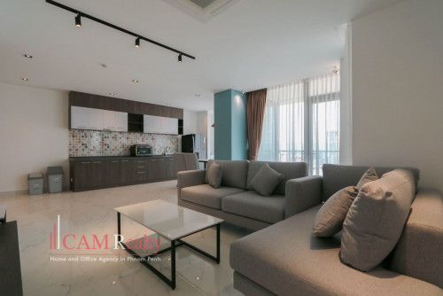 Brand new 2 bedrooms serviced apartment for rent in BKK1 area – Phnom Penh