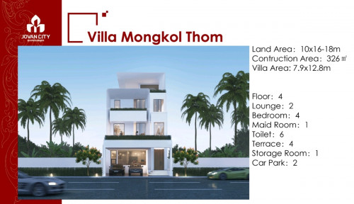 Mongkol Villa with Elevator inside