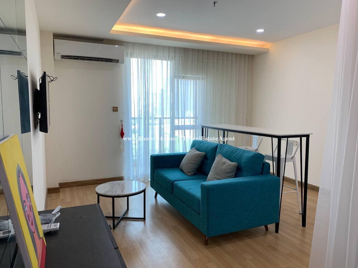 Studio condo for Rent at Olympia city Price 400.00 in Veal Vong