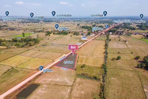 Land for Sale - Tropang Thum, Prosat Bakong
