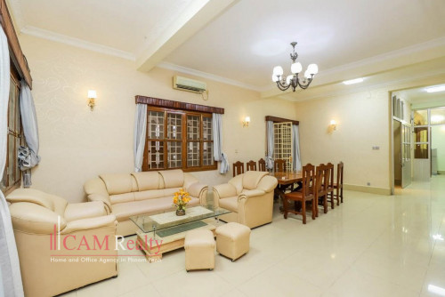 Tonle Bassac | 7 bedrooms villa for rent| Swimming pool
