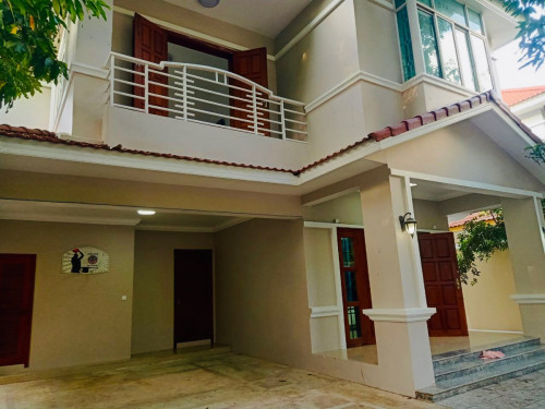 Villa For Rent In Bassak Garden City, Near Aeon 1 Mall And Koh Pich, 14x22m, 03 Bedrooms, 2,600$