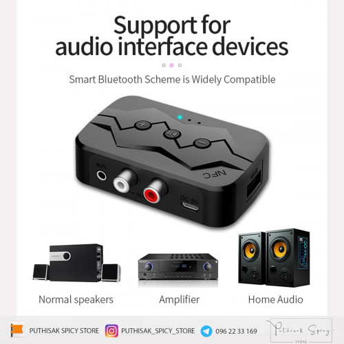 AUX Bluetooth 5.0 Audio adapter Receiver & Transmitter