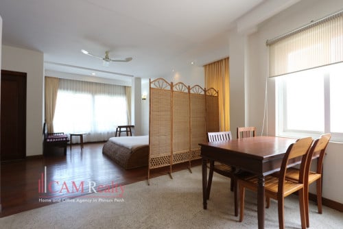 BKK1 area | Western style studio serviced apartment for rent in BKK1 Phnom Penh