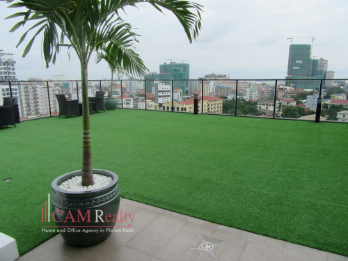 BKK1 area| Luxury 1 bedroom serviced apartment for| Rooftop pool, gym, steam & sauna