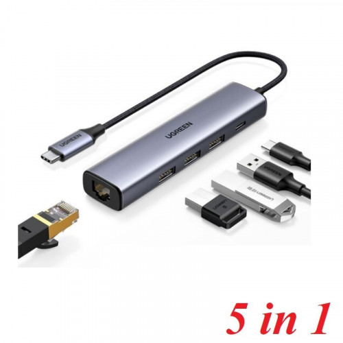 UGREEN USB-C Multi Hub Gigabit Adapter with PD 20932