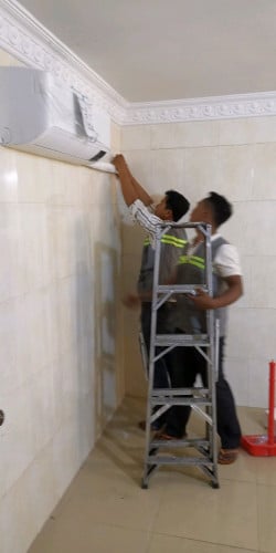 តំលើងម៉ាសុីនត្រជាក់