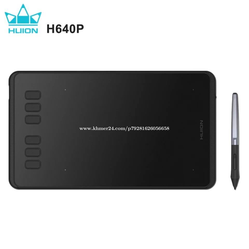 Huion H640P= 55 Degital drawing tablets good for design Price 55.00