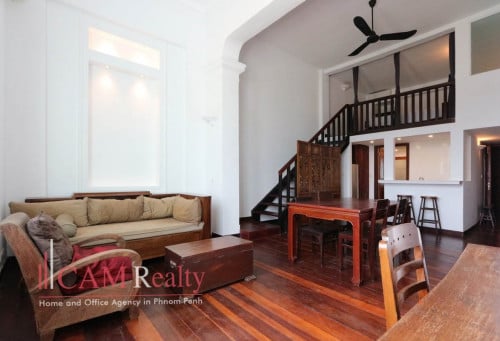 Riverside area| Duplex 2 bedroom renovated town-house for sale| River view