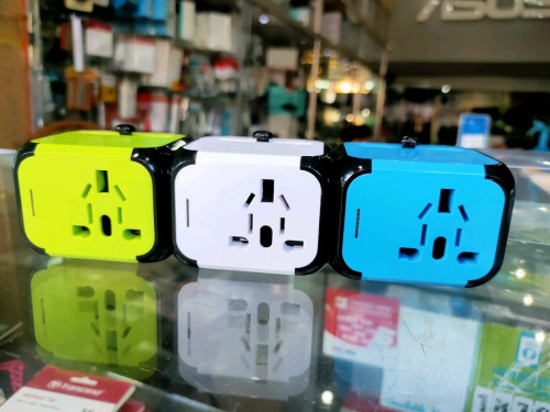 Multi-Nation Travel Adapter With USB Charger