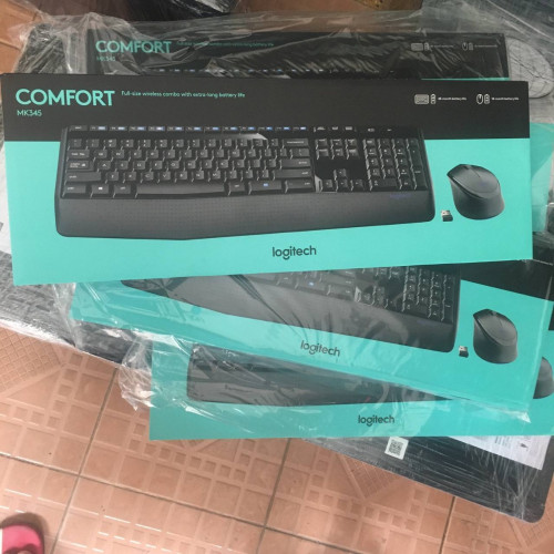 Logitech Comfort MK345 keyboard and mouse wireless