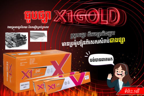 ធូបផ្សាX1 Gold 2.5លី