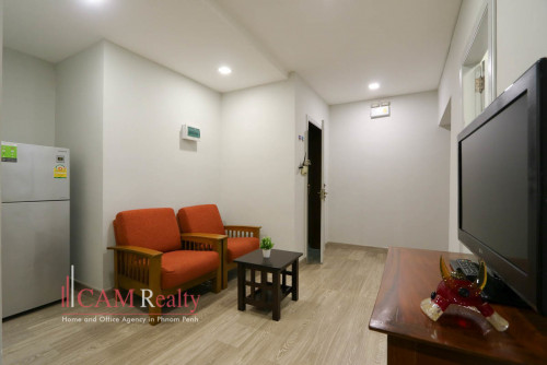 BKK1 area| 1 bedroom serviced apartment for rent| Private balcony