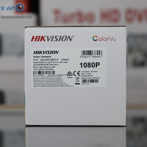 ColorVu DS-2CE12DFT-F (2MP) DS-2CE12HFT-F (5MP)