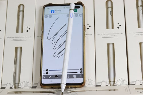 បុិចសរសេរលើ iPhone iPad Samsung Oppo Huawei