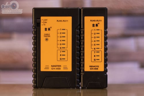 ឧបករណ៍សម្រាប់តេសខ្សែ RJ45 Network Tester