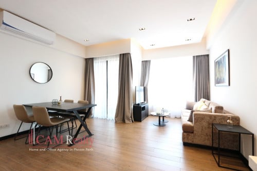 Southern of Tonle Bassac| 2 bedrooms apartment available for rent| pool, gym & sauna|