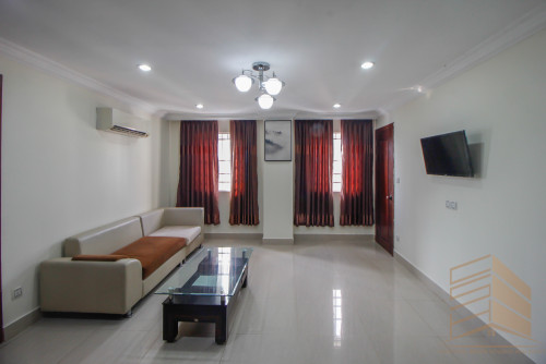 1 bedroom apartment with gym available for rent in Russian Market Area (Toul Tompong)