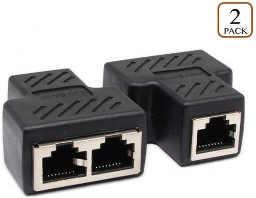 Rj45 Splitter 1 to 2