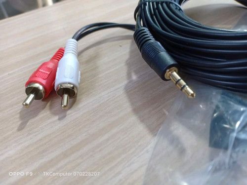 Audio Cable (1to2) Gold
