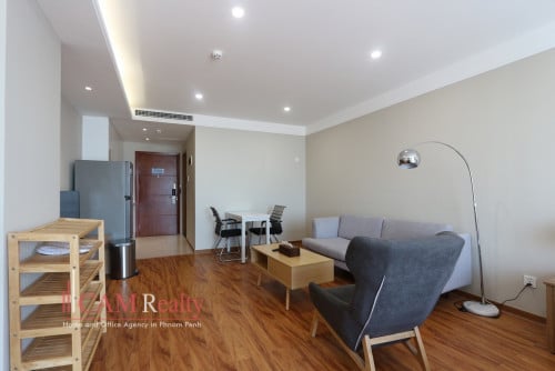 Studio serviced apartment for rent in Koh Pich