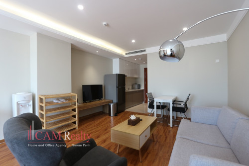 Studio serviced apartment for rent in Koh Pich